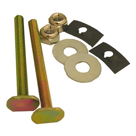 Larsen Supply Co Larsen Supply 04-3631 Toilet Closet Bolt Bowl To Floor Kit - Pack Of 6 661056